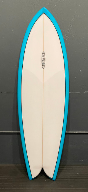 5’8” Sea Brothers “Fish Blue” New Surfboard #38221