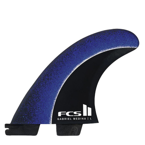 FCS II Gabriel Medina GM PC Aircore Tri Fins - Blue