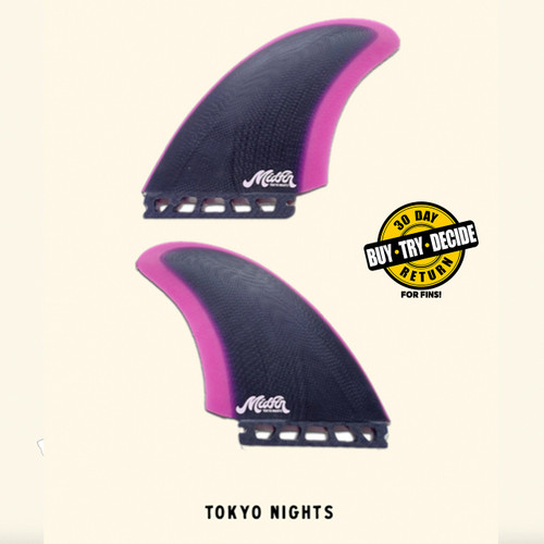 Midfin Tokyo Nights Twin Keels Fiberglass Set Futures Compatible