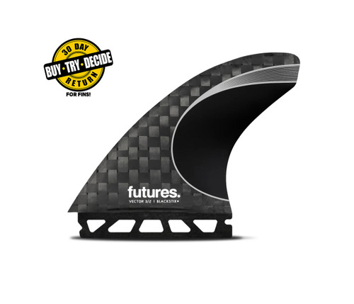 futures VECTOR 3/2 フィン MEDIUM Futures 3/2 Reverse Alpha Twin + 1 - USEDSURF
