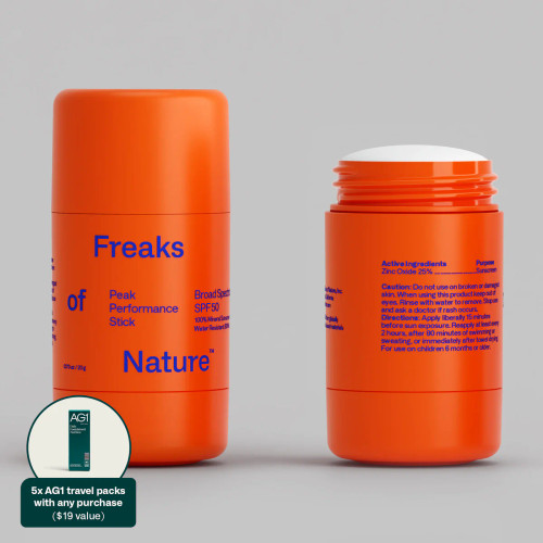 Freaks of Nature Peak Performance Sun Stick SPF50 100% Mineral Sunscreen