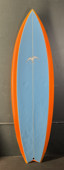5'10" Crystal Sea "Tempest" Used Surfboard #42620
