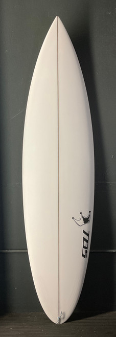 CASH ショートボード ホワイト High Performance Twin Fin Surfboard - '80s Twin – 1974