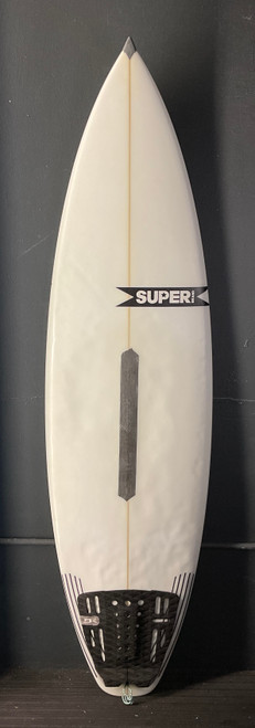 6'2" Superbrand "Blackout" 30.0L Used Surfboard #43277
