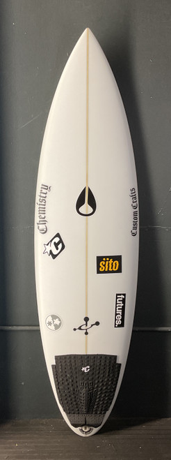 5'8" Chemistry "Step Up" 24.1L New Surfboard #43347