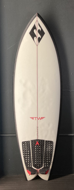 5'6" Tyler Warren "Swallowed Zipper" Used Surfboard #43322