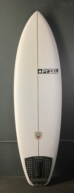6'2" Pyzel "White Tiger" 40.9L Used Surfboard #43461