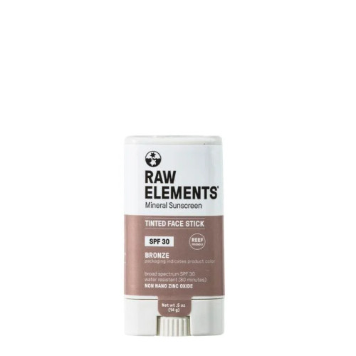 RAW ELEMENTS Tinted Face Stick- .5oz /Bronze