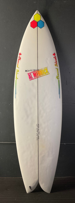 6'2" Channel Islands "Fish Beard" 37.5L Used Surfboard #43613 6'2" Channel Islands "Fish Beard" 37.5L Used Surfboard #43613