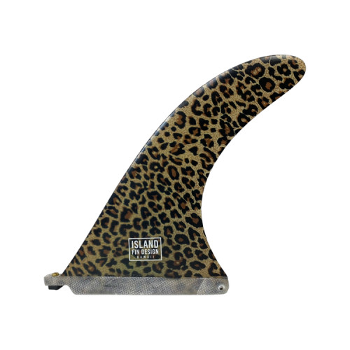 Island Fin Design Lei Day Cheetah Single Fin