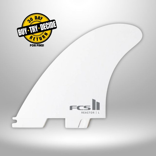 FCS II REACTOR サーフボードフィン LARGE FCS II Reactor PC Quad Rear Fins - FCS - FCS US