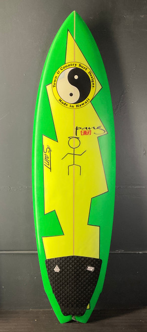 6’6” Town and Country 48.15L Used Surfboard #44219