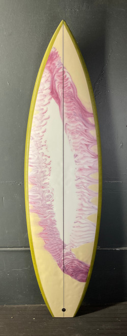 5’11” Hikita “Chop Tail” Used Surfboard #44226