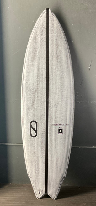 5’9” Firewire “Great White Twin” 30.50L New Surfboard #44531