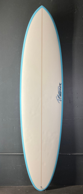7’6” T. Patterson “Blue Fin” 51.87L Used Surfboard #44706