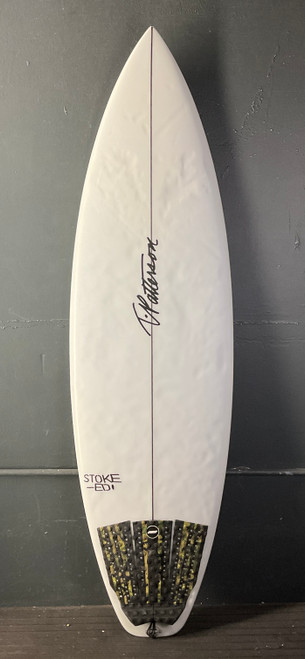 5’8” T. Patterson “Stoke-ed” 28.74L Used Surfboard #44716