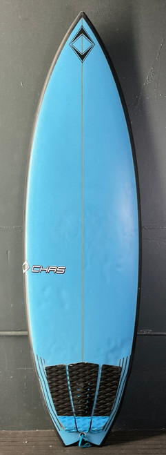 5’10” Chas “Dub Trug Too” 32.5L Used Surfboard #44758