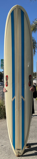 9'8” Linden “Gun” Used Surfboard #44378 - USEDSURF