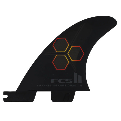 FCS II Hayden Shapes PC Aircore Quad Rear Fin Set - USEDSURF