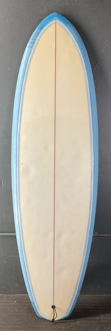 6’0” Dom Wallis “Tri Plane Stub” Used SUrfboard #45115