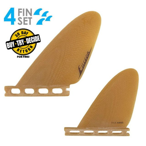 True Ames Ellis Ericson Feather Quad Fiberglass - Future Compatible