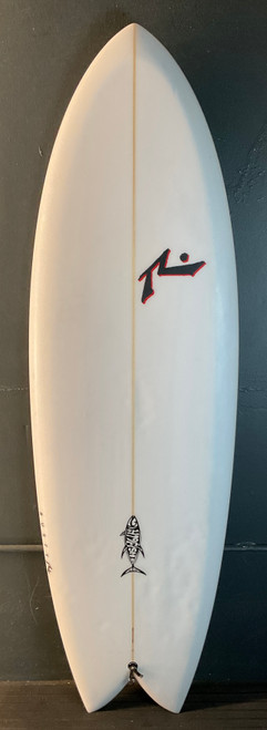 5’10” Rusty “419 Fish” 36.2L Used Surfboard #46605