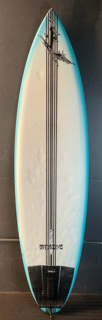 6’6” Rusty “Blade” 36.1L Used Surfboard #46631