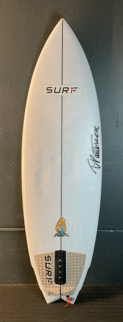 5'7" T. Patterson "Built 4 Speed 2" Used Surfboard #SH46737