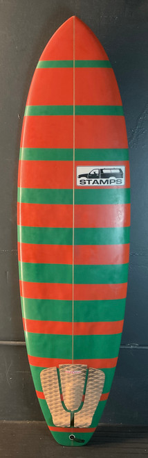 6’2” Stamps “Custom” Used Surfboard #46445