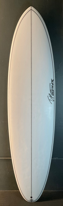 7’2” T. Patterson “Blue Fin” 49.4L Used Surfboard #46763