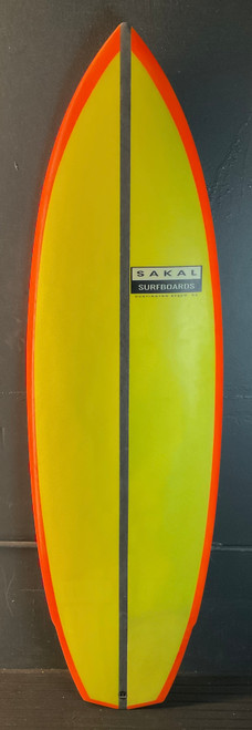 6'0" Sakal "Flying Monkey" 39.0L Used Surfboard #SH46783