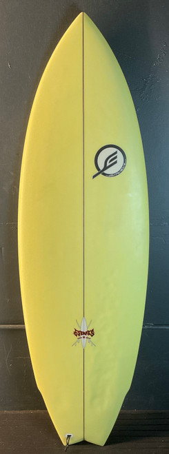 5’6” Estrada “Cheetah” 29.0L Used Surfboard #47041