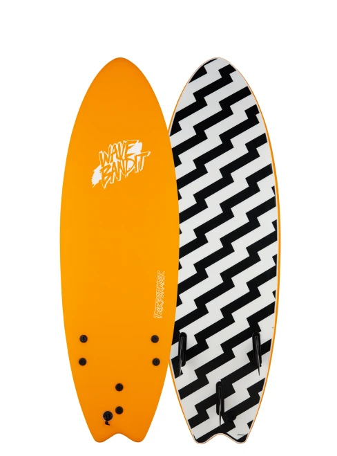 Wave Bandit Performer 6'0" Orange Soft Board