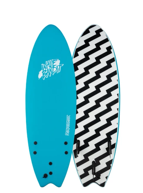 Wave Bandit Performer 5'6" Blue Soft Board