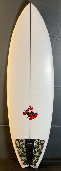 5'7" Cherry Bomb "Frenzy 5" 27.4L Used Surfboard #SH47209