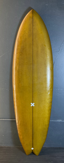6'2" Album "Twinsman AP Serrator" Used Surfboard #47517