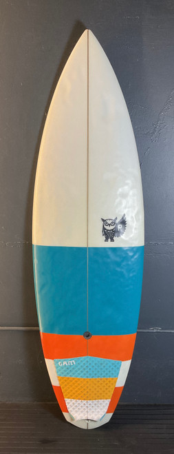 6'0" Piety "Compactor" 35.4L Used Surfboard #47667