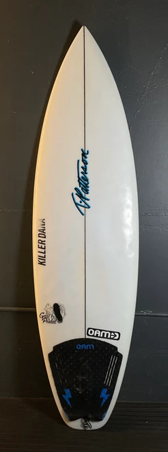 5’7" T. Patterson “Gas Pedal” 25L Used Surfboard #48399
