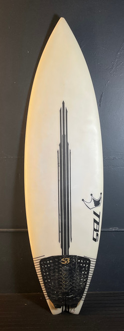 5’7" TBS “NightRain” 24.4L Used Surfboard #48812