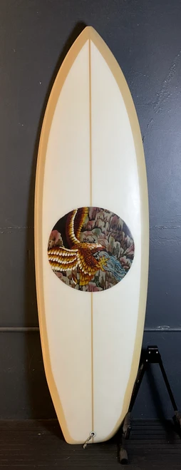 5’8" Brink “Asym - Goofy Foot” Used Surfboard #48966