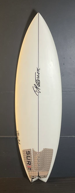 5’7" T. Patterson “Alley Rat” 27.86L Used Surfboard #49470