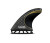Futures Vector 3/2 Blackstix+ Thruster Medium