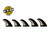 Machado The Groove Tri-Quad Fin Set