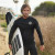 Isurus Mens Evade Size Medium 3.2 Chest Zip Wetsuit - Closeout - #42912