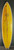 7’6” Dick Brewer “P-5” Used Surfboard #46278