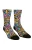 Merge4 Slogan Mushroom Crew Socks - Large