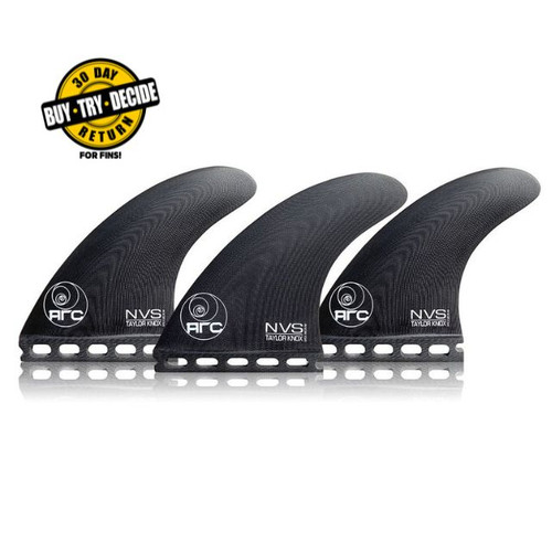 Naked Viking Surf (Futures Compatible) Taylor Knox Apex Tri New