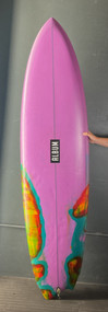 6'11" Album "Asym - Goofy Foot" Used Surfboard #42360