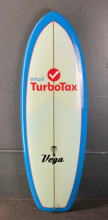 5'0” Vega “Retro Twin” Used Surfboard #44282 - USEDSURF