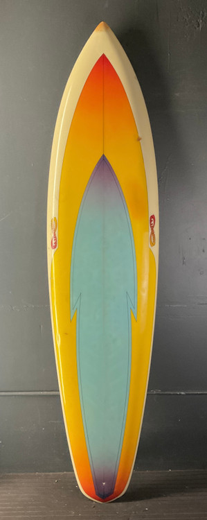 7'6” Infinity “Retro Single Fin” Used Surfboard #44695 - USEDSURF